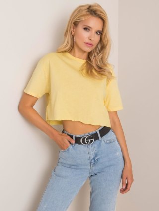 T-shirt 193-TS-20Y-1036.13P jasny żółty M