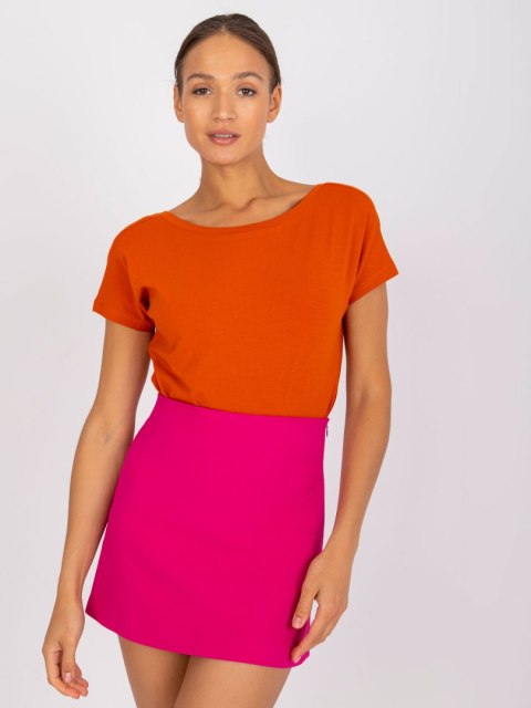 T-shirt RV-TS-4662.39P ciemny pomarańczowy M T-shirt RV-TS-4662.39P ciemny pomarańczowy M