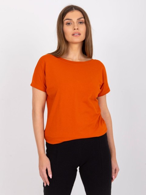T-shirt RV-TS-4662.39P ciemny pomarańczowy M T-shirt RV-TS-4662.39P ciemny pomarańczowy M