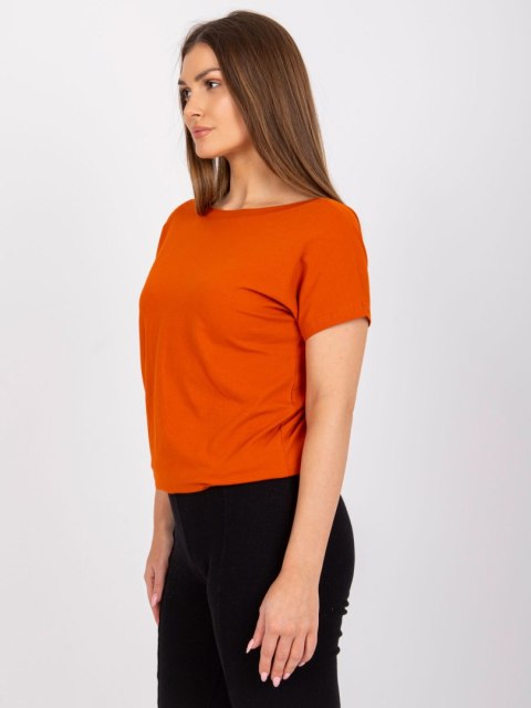 T-shirt RV-TS-4662.39P ciemny pomarańczowy XS T-shirt RV-TS-4662.39P ciemny pomarańczowy XS