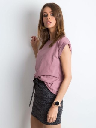 T-shirt RV-TS-4833.85P ciemny różowy S