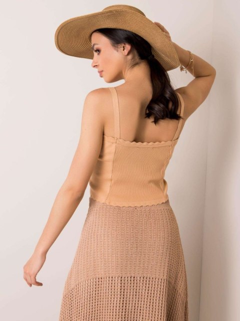 Top 178-TP-3008.94 camelowy one size S/M Top 178-TP-3008.94 camelowy one size S/M