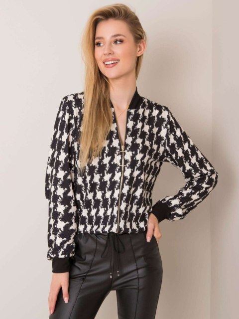 Bluza DHJ-BL-8104-2.79P czarno-biały Bluza DHJ-BL-8104-2.79P czarno-biały