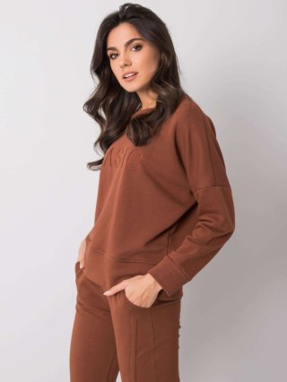Bluza RV-BL-6080.19 ciemny brązowy L/XL