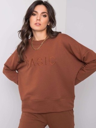 Bluza RV-BL-6080.19 ciemny brązowy L/XL