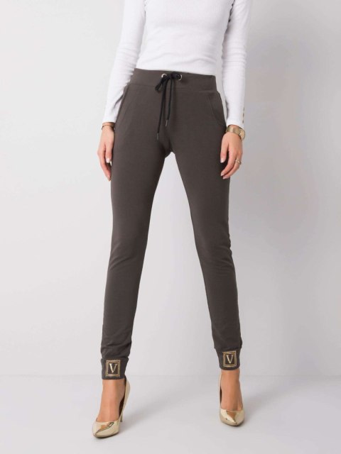 Spodnie dresowe RV-DR-5980.12 ciemny khaki S Spodnie dresowe RV-DR-5980.12 ciemny khaki S