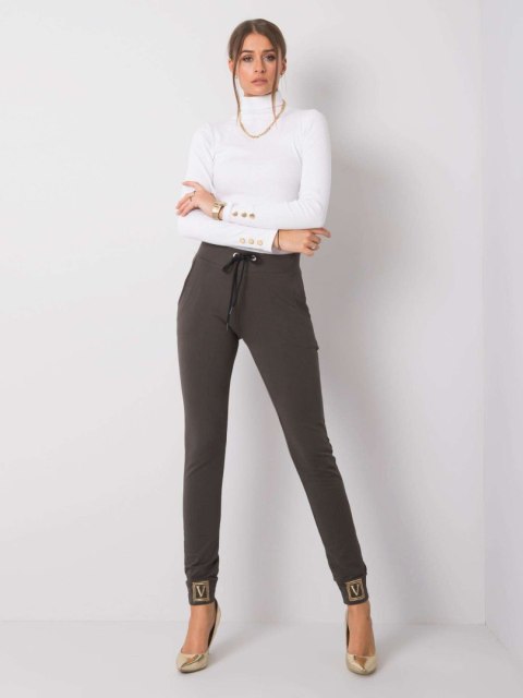 Spodnie dresowe RV-DR-5980.12 ciemny khaki S Spodnie dresowe RV-DR-5980.12 ciemny khaki S