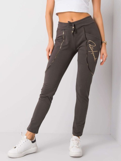 Spodnie dresowe RV-DR-6046.12 ciemny khaki S Spodnie dresowe RV-DR-6046.12 ciemny khaki S