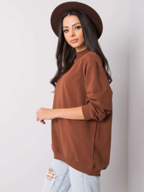 Bluza RV-BL-5185.81P ciemny brązowy S/M Bluza RV-BL-5185.81P ciemny brązowy S/M