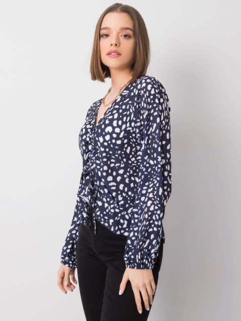 Bluzka DHJ-BZ-12283-1.93P granatowy Bluzka DHJ-BZ-12283-1.93P granatowy