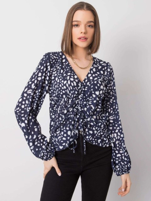 Bluzka DHJ-BZ-12283-1.93P granatowy Bluzka DHJ-BZ-12283-1.93P granatowy