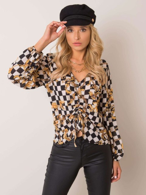 Bluzka DHJ-BZ-12283.94P czarno-biały Bluzka DHJ-BZ-12283.94P czarno-biały