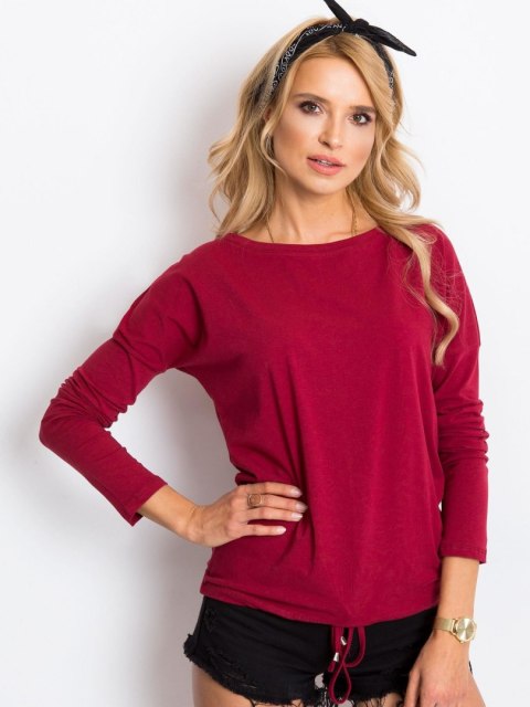 Bluzka RV-BZ-5122.08P bordowy XS Bluzka RV-BZ-5122.08P bordowy XS