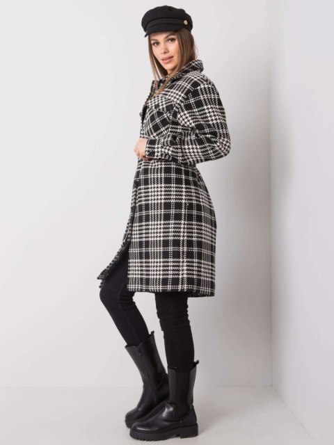 Płaszcz LK-PL-508342-2.68 czarno-biały 42