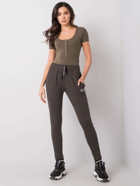 Spodnie dresowe RV-DR-5773.18X ciemny khaki S Spodnie dresowe RV-DR-5773.18X ciemny khaki S