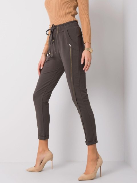 Spodnie dresowe RV-DR-6039.13 ciemny khaki S Spodnie dresowe RV-DR-6039.13 ciemny khaki S