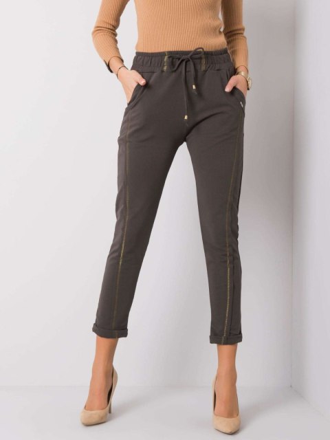 Spodnie dresowe RV-DR-6039.13 ciemny khaki S Spodnie dresowe RV-DR-6039.13 ciemny khaki S