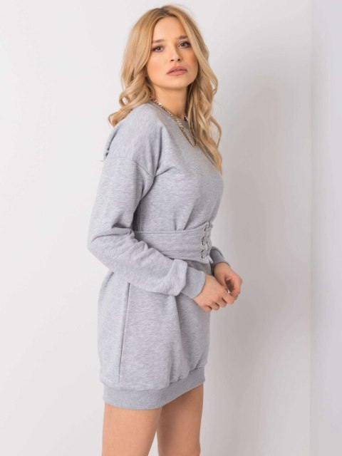 Sukienka RV-SK-6179.09 szary S/M Sukienka RV-SK-6179.09 szary S/M