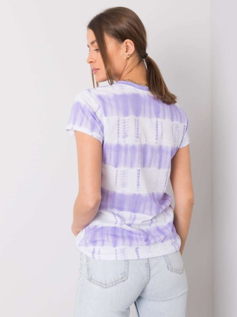 T-shirt DHJ-TS-11280-1.10 jasny fioletowy T-shirt DHJ-TS-11280-1.10 jasny fioletowy
