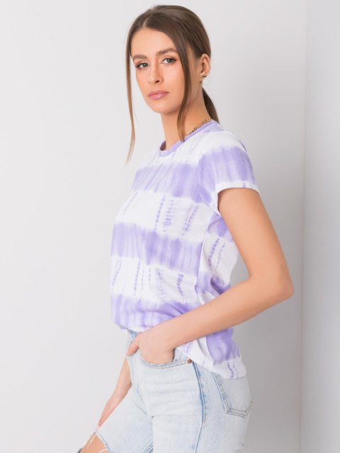T-shirt DHJ-TS-11280-1.10 jasny fioletowy T-shirt DHJ-TS-11280-1.10 jasny fioletowy