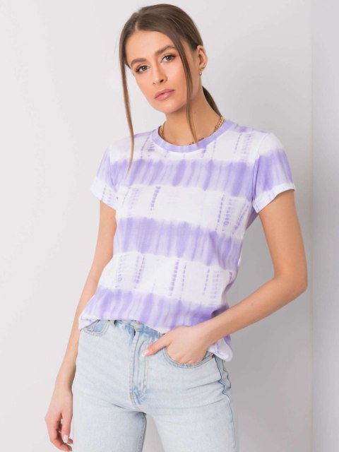 T-shirt DHJ-TS-11280-1.10 jasny fioletowy T-shirt DHJ-TS-11280-1.10 jasny fioletowy