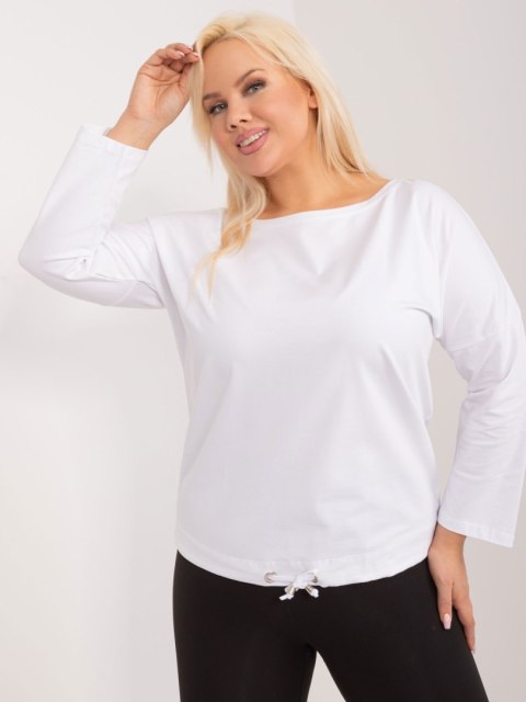 Bluzka RV-BZ-6294.06P biały 4XL Bluzka RV-BZ-6294.06P biały 4XL