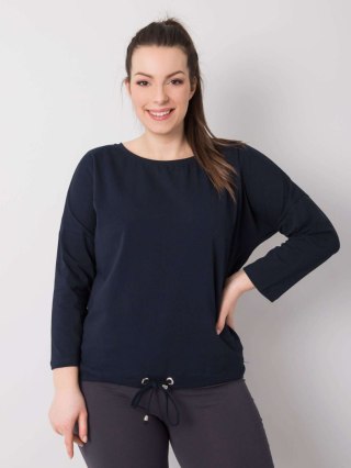 Bluzka RV-BZ-6294.06P granatowy 2XL
