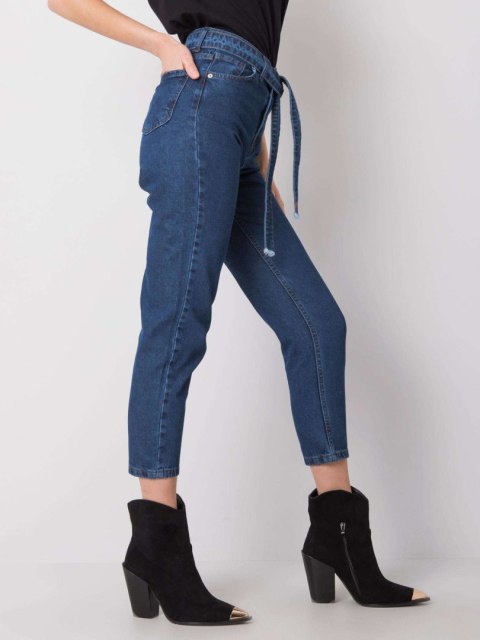 Spodnie jeans 320-SP-2902.09P ciemny niebieski 26 Spodnie jeans 320-SP-2902.09P ciemny niebieski 26
