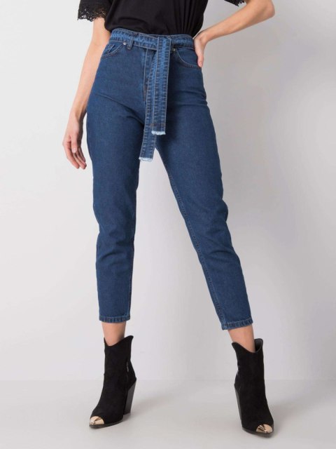 Spodnie jeans 320-SP-2902.09P ciemny niebieski 26 Spodnie jeans 320-SP-2902.09P ciemny niebieski 26