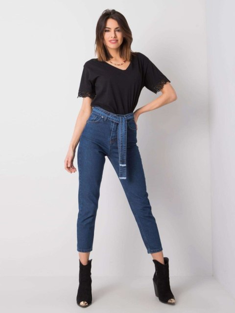 Spodnie jeans 320-SP-2902.09P ciemny niebieski 26 Spodnie jeans 320-SP-2902.09P ciemny niebieski 26