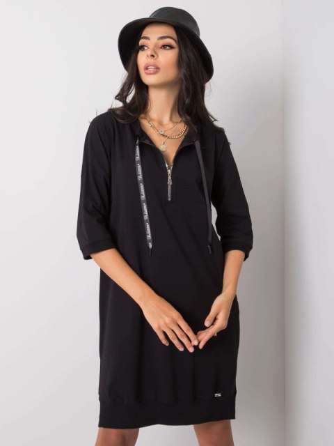 Sukienka RV-SK-6273.47P czarny S/M Sukienka RV-SK-6273.47P czarny S/M