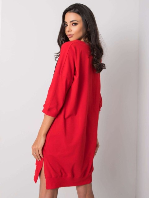 Sukienka RV-SK-6273.47P czerwony S/M Sukienka RV-SK-6273.47P czerwony S/M