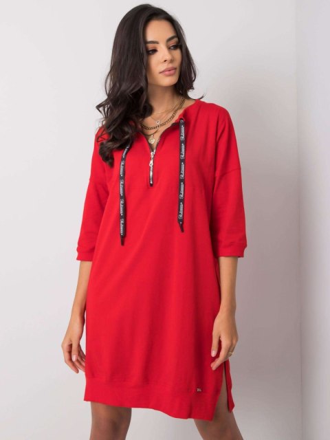 Sukienka RV-SK-6273.47P czerwony S/M Sukienka RV-SK-6273.47P czerwony S/M