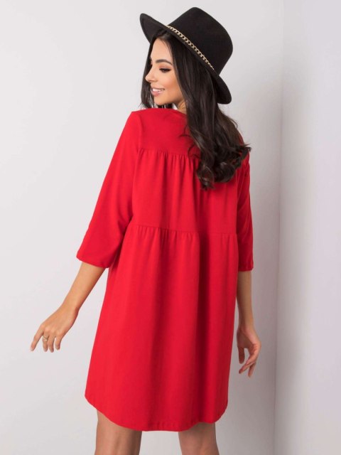 Sukienka RV-SK-6274.36P czerwony L/XL Sukienka RV-SK-6274.36P czerwony L/XL
