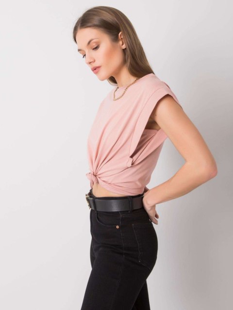 T-shirt 157-TS-3702.65P jasny różowy S