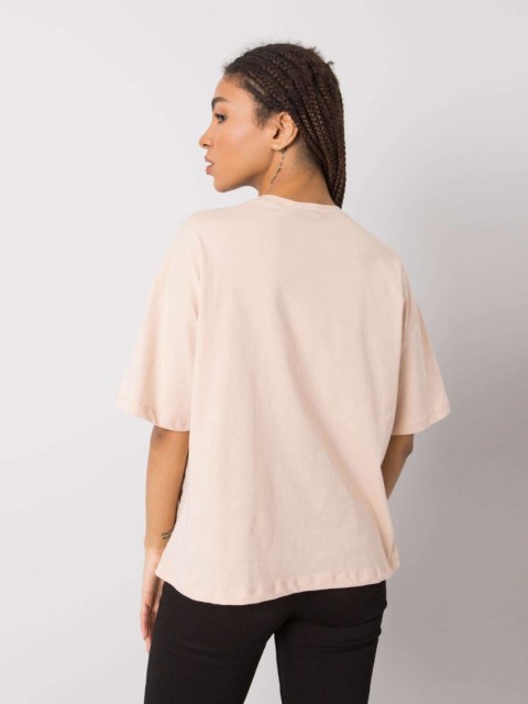 T-shirt 157-TS-4257.78 brzoskwiniowy L T-shirt 157-TS-4257.78 brzoskwiniowy L