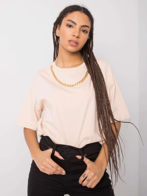 T-shirt 157-TS-4257.78 brzoskwiniowy S T-shirt 157-TS-4257.78 brzoskwiniowy S