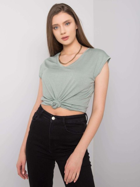 T-shirt 37-TS-190221.93 pistacjowy XL T-shirt 37-TS-190221.93 pistacjowy XL