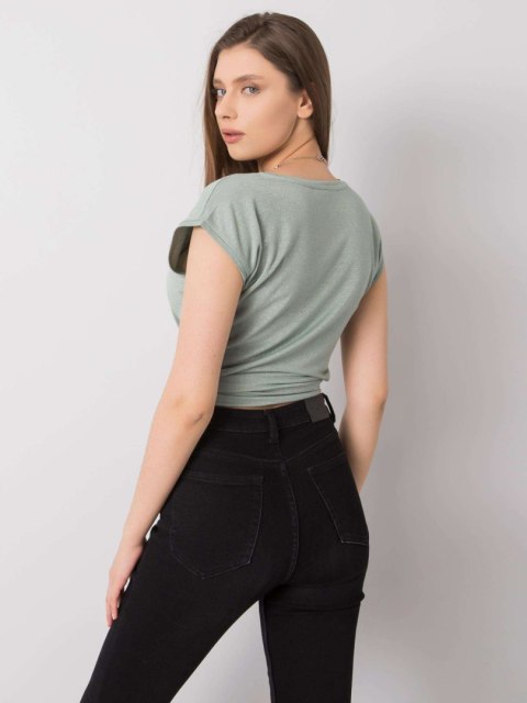 T-shirt 37-TS-190221.93 pistacjowy XS T-shirt 37-TS-190221.93 pistacjowy XS