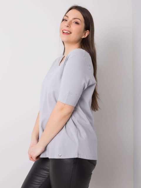 T-shirt RV-TS-6330.92P jasny szary XL T-shirt RV-TS-6330.92P jasny szary XL