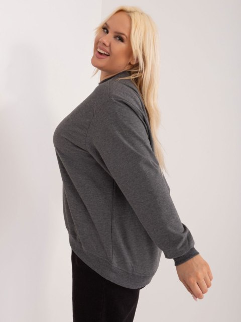 Bluza RV-BL-6299.11 ciemny szary 3XL