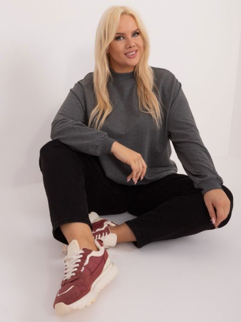 Bluza RV-BL-6299.11 ciemny szary 3XL