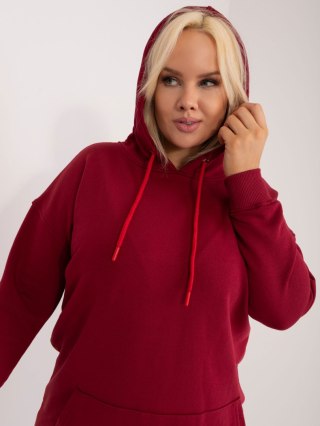 Bluza RV-BL-6338.19X bordowy 2XL