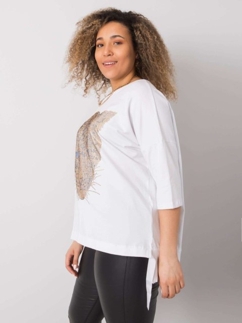Bluzka RV-BZ-6375.09P biały L/XL Bluzka RV-BZ-6375.09P biały L/XL