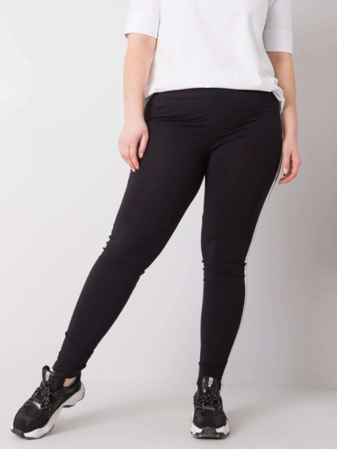 Leginsy RV-LG-6303.64 czarno-srebrny 3XL Leginsy RV-LG-6303.64 czarno-srebrny 3XL