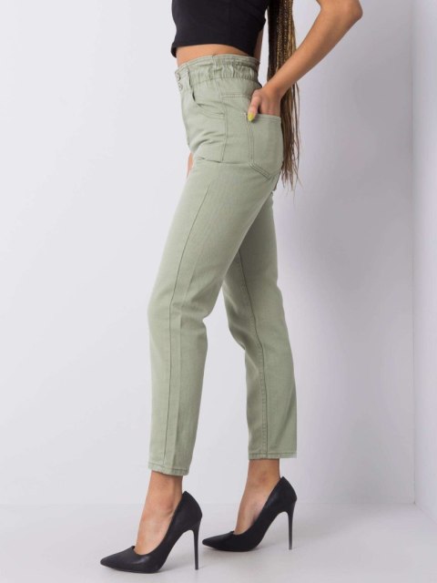 Spodnie jeans 336-SP-2156.33P pistacjowy 26 Spodnie jeans 336-SP-2156.33P pistacjowy 26