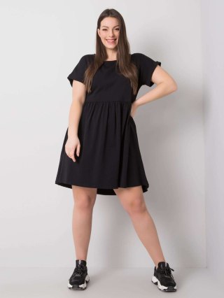 Sukienka RV-SK-6292.09P czarny 3XL
