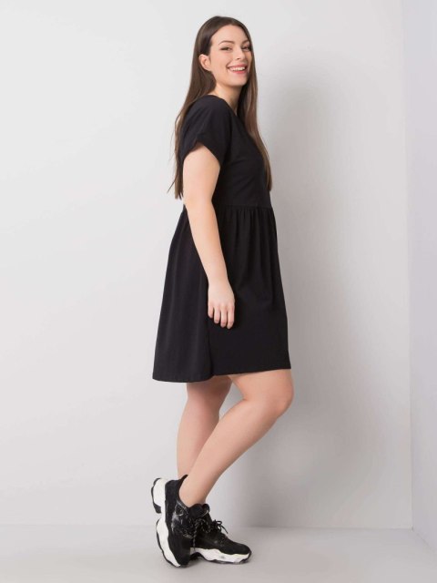 Sukienka RV-SK-6292.09P czarny 3XL Sukienka RV-SK-6292.09P czarny 3XL