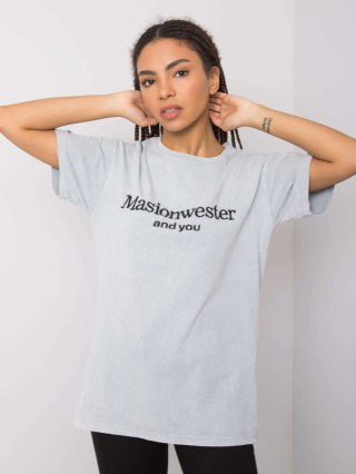T-shirt 157-TS-6449.50P szary L