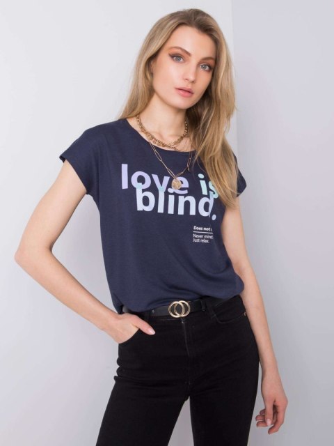 T-shirt D1552Z02042A granatowy XS T-shirt D1552Z02042A granatowy XS